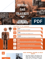 GROUP 8 Bhopal Gas Tragedy and Chernobyl Reactor Incident