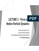 ECE2022-Lecture 3-Force and Motion Particle Dynamics-B&W PDF