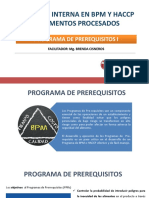 Programa de Prerequisitos I