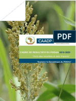 Cadre de Resultats Du Pddaa 2015-2025