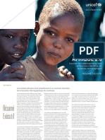 Generation 2030 Afrique 2.0 - Favoriser Les Investissements Dans L'enfance Pour Bénéficier Du Dividende Démographique (Résumé Exécutif)