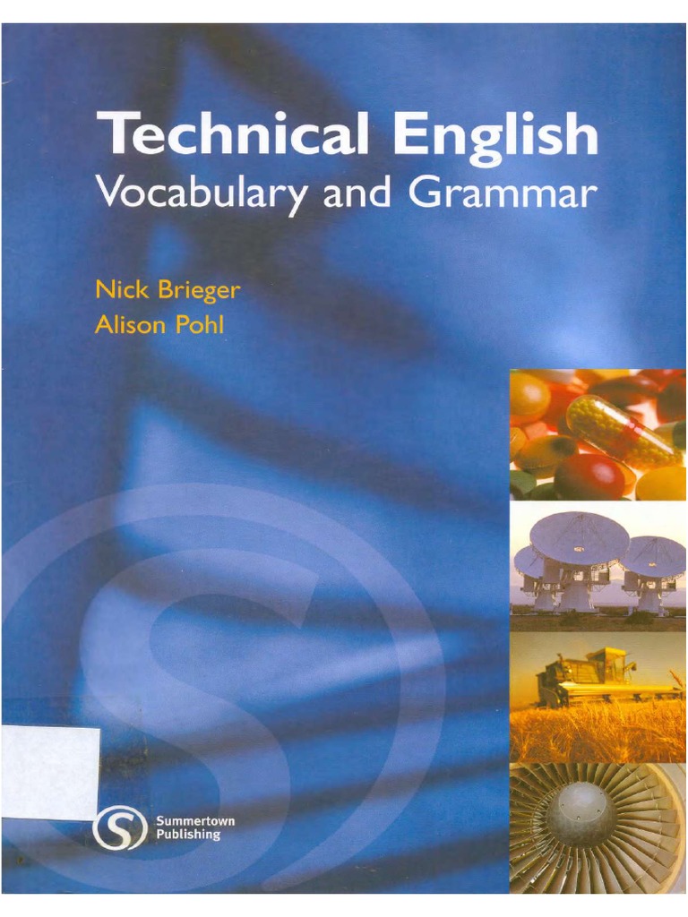 Technical English Vocabulary and Grammar No Key PDF PDF