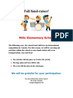 Fall Fund-Raiser!: Mills Elementary School