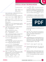 Matemática e probabilidades em situações reais