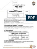 Taekwondo NC 2023 PDF