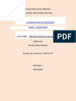 Licenciatura en Derecho Quinto Cuatrimestre Introducción a la Ciencia Forense