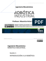 Robotic A Industrial Sesion-1 PresentacionDeLaAsignatura 2011-II