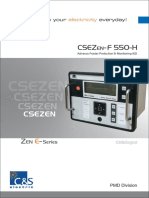 CSEZEN-F 550 (H) Catalogue PDF