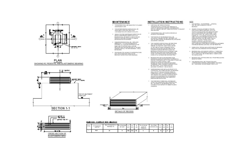 03.ELASTOMERIC BEARING Layout1 PDF Bearing (Mechanical) Concrete