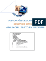 Zonogramas 4to Medicina - 2 Bimestre PDF