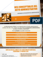 Actos y funciones administrativas