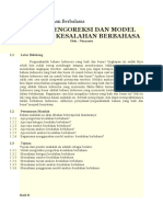 Analisis Kesalahan Berbahasa