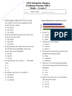 Math Daily Test Mid 2