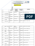 Student Directory For SY 2022 20233 G