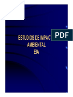 Estudios de Impacto Ambiental EIA