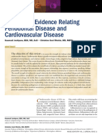 Profed - Art - Strength of Evidence Relating Perio and Cardio Disease