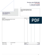 Sample Purchase Order