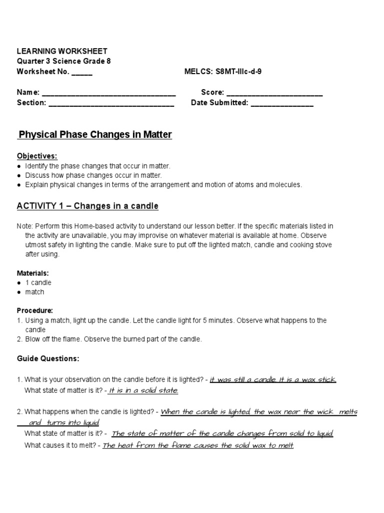 Learning worksheet 1 pdf download free pdf gases water
