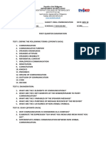 SOCOTECH Oral Communication Exam