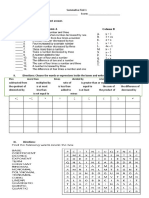 Summative Test 1 - Math 7