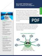 Secure64 DNS Manager Datasheet PDF