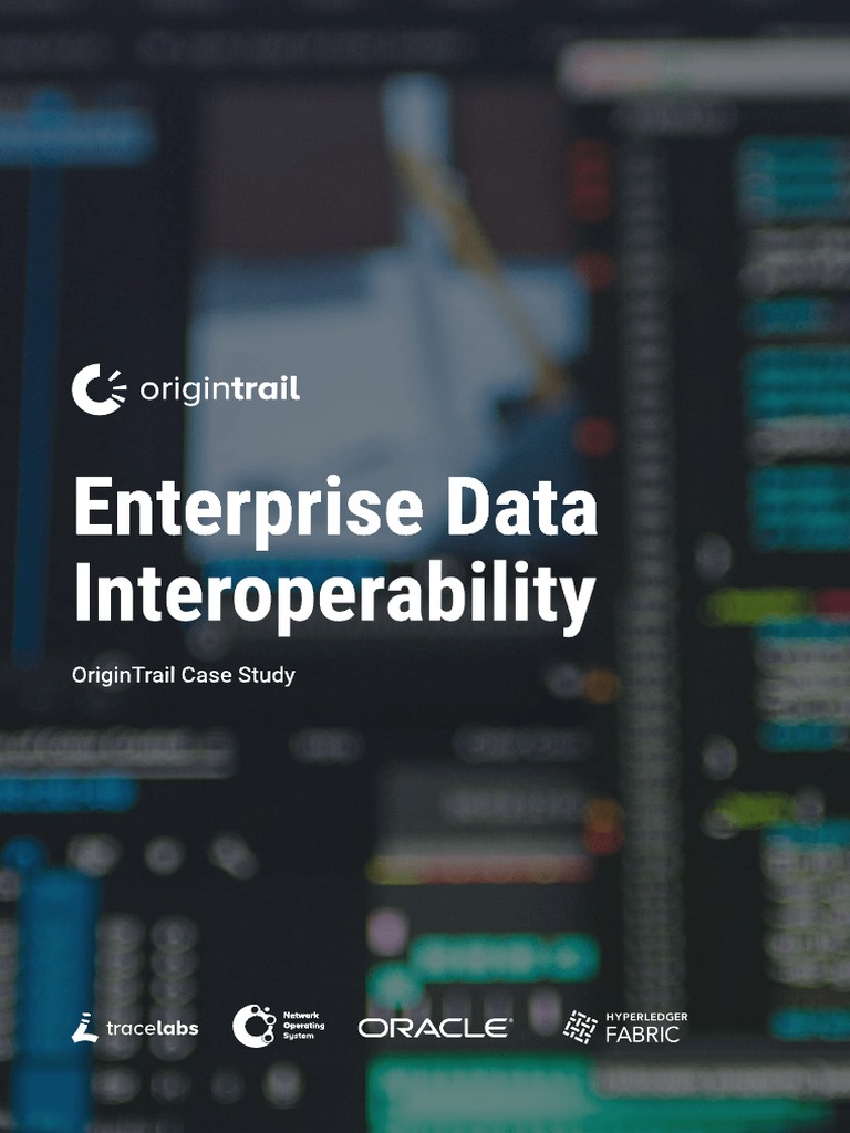Case Study PDF Enterprise Data Interoperability | PDF | Supply Chain ...