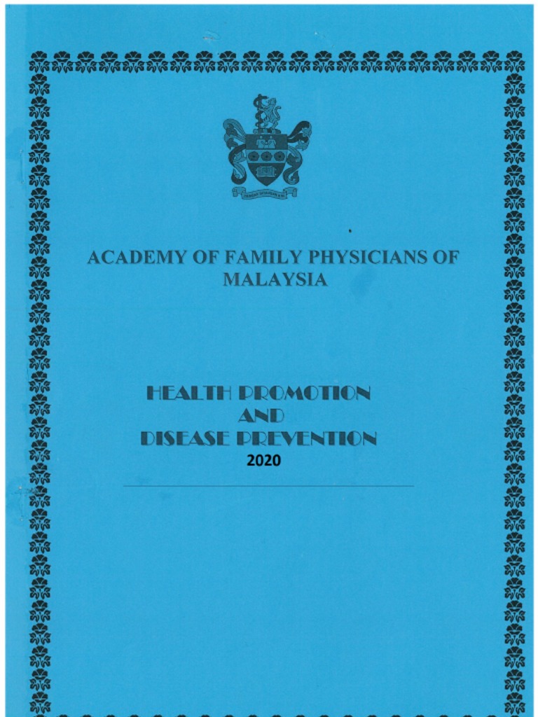 Module 5 (Health Promotion and Disease Prevention) | PDF
