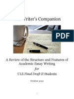 Ule Writer's Companion PDF