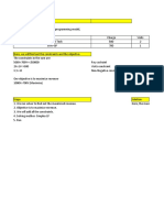 Maximize revenue using linear programming model for QualKom admissions