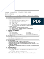 Material Safety Data Sheet - Esyskimcoat Suprafine White & Grey