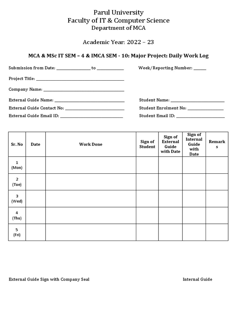 mca-semester-4-project-daily-work-log-pdf