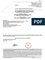 Ec Type Examination Certificate: Sevenstar Electronics LTD