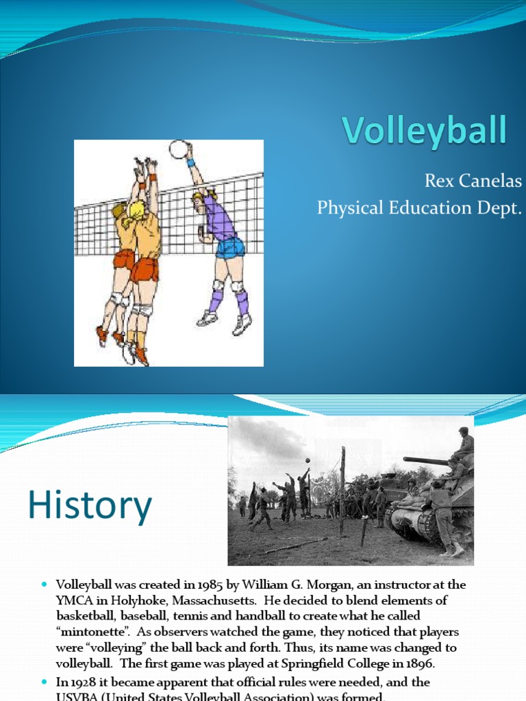 Volleyball Ppt Pdf Volleyball Entertainment
