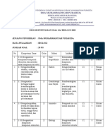 Kisi-Kisi Saj Biologi KLS 12