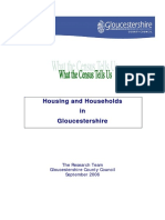What The Census Tells Us On Housing and Households Cheltenham and Gloucestershire PDF
