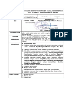 Prosedur Identifikasi Pasien Sebelum Permberian Obat Rawat Inap Dan Rawat Jalan 2019 PDF