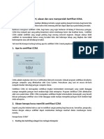 Artikel Memahami Arti, Alasan, Hingga Mendapatkan Sertifikat Ccna