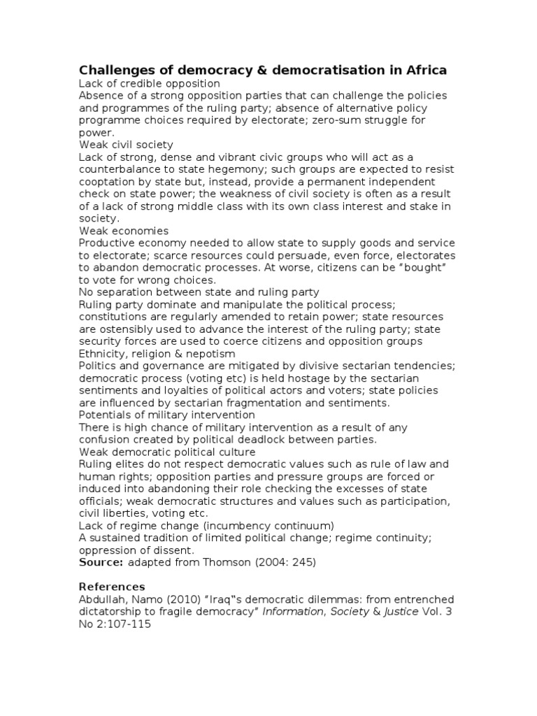 Challenges of Democracy | PDF | Citizenship | Human Rights