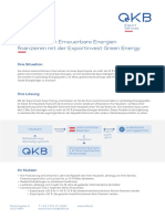 OeKB Factsheet Exportinvest Green Energy