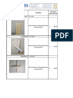 Quotation of Bamboo Skewers PDF