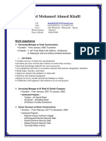 Ahmed Khalil CV PDF