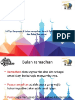 14 Tips Berpuasa Di Bulan Ramadhan Sambil Bekerja (SAMSUL BAHRI)