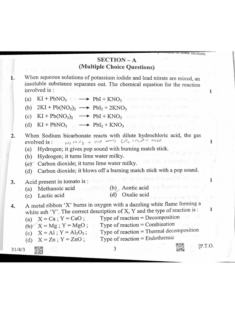 Science Set-3 | PDF