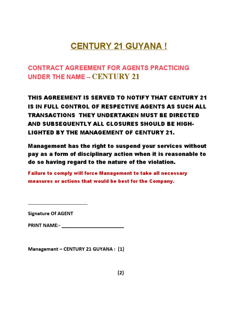 Century 21 Guyana PDF