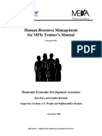 Human Resource Management Overview PDF