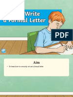 T L 1119 How To Write A Letter Powerpoint ks2 - Ver - 8