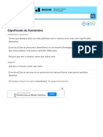 Homônimo - Dicio, Dicionário Online de Português 2 PDF