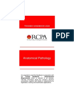 Anatomical Pathology Trainee Handbook 2022 PDF