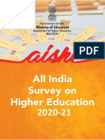 AISHE 2020-21 Report Insights