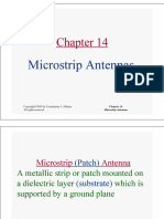 CommunicationInElectronicY2021Lecture15PatchAntennaPresentation PDF